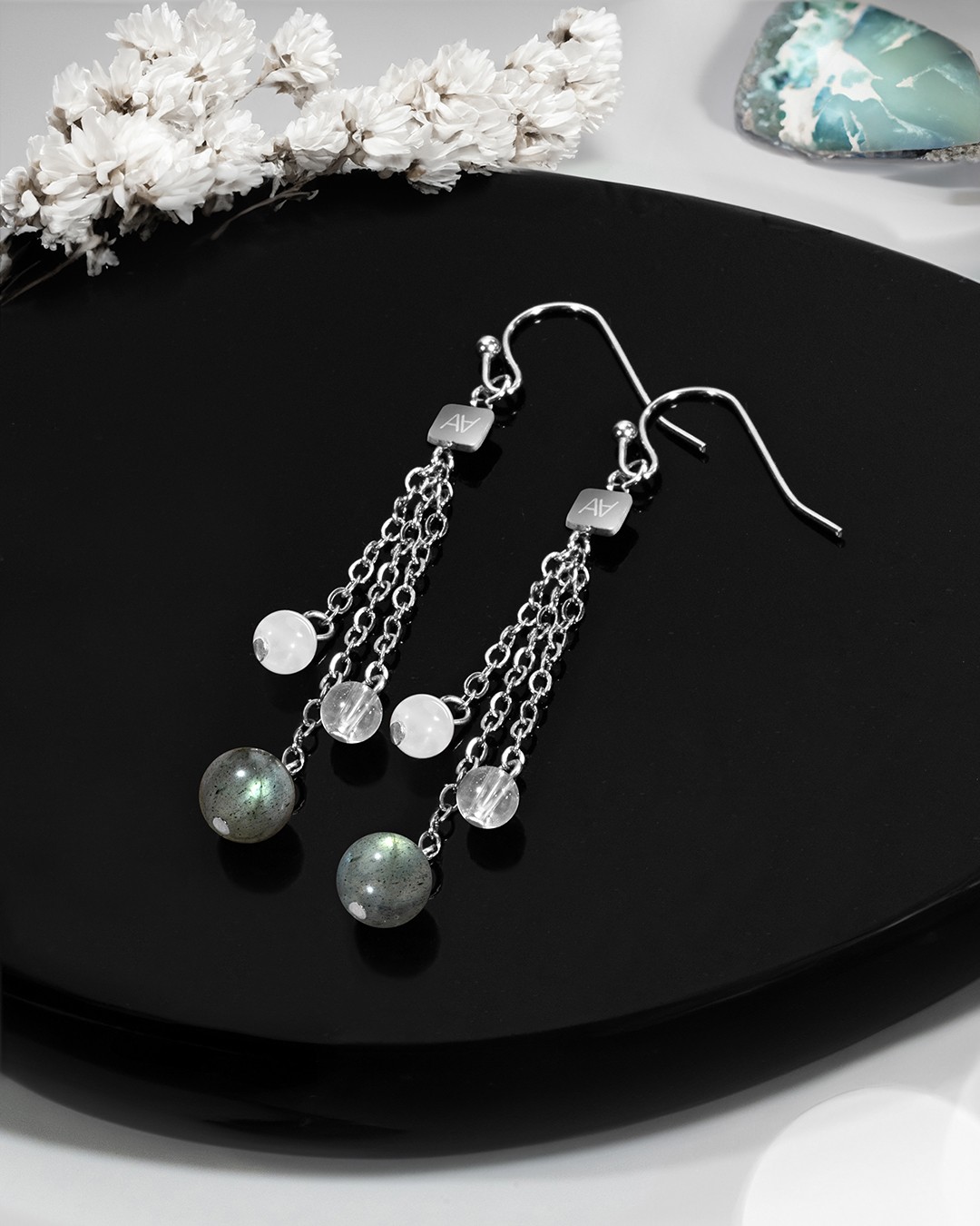 Orecchini Litoterapia Armonia spirituale