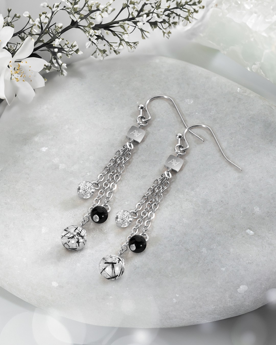 Orecchini Litoterapia Fiducia in se stessi