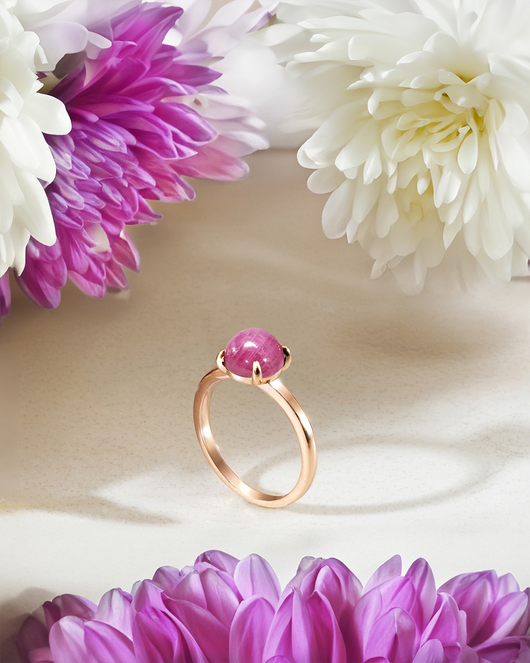 Anello Rubino Alassia