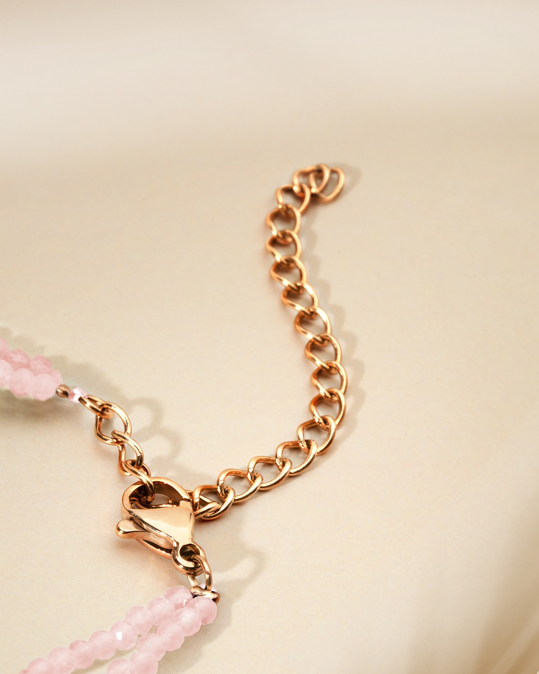 Bracciale Quarzo rosa Comissillo