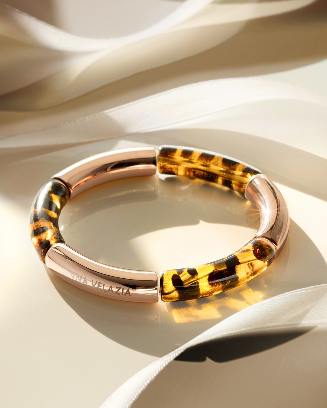 Bracciale Acetato Leopardo Livenzo