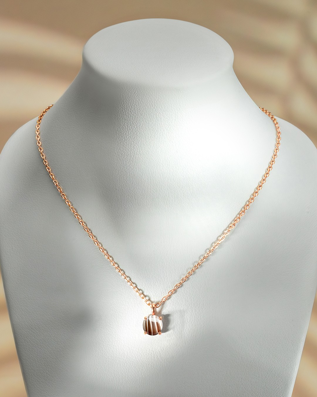 Ciondolo Agata del Botswana Avellinio