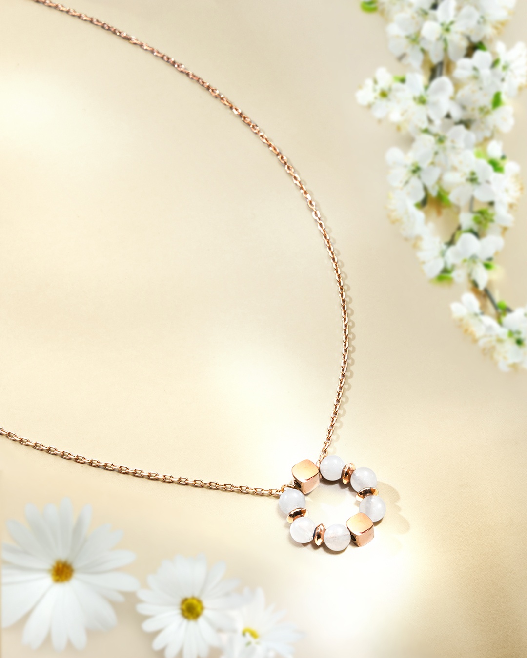 Ciondolo Pietra di luna Selenia