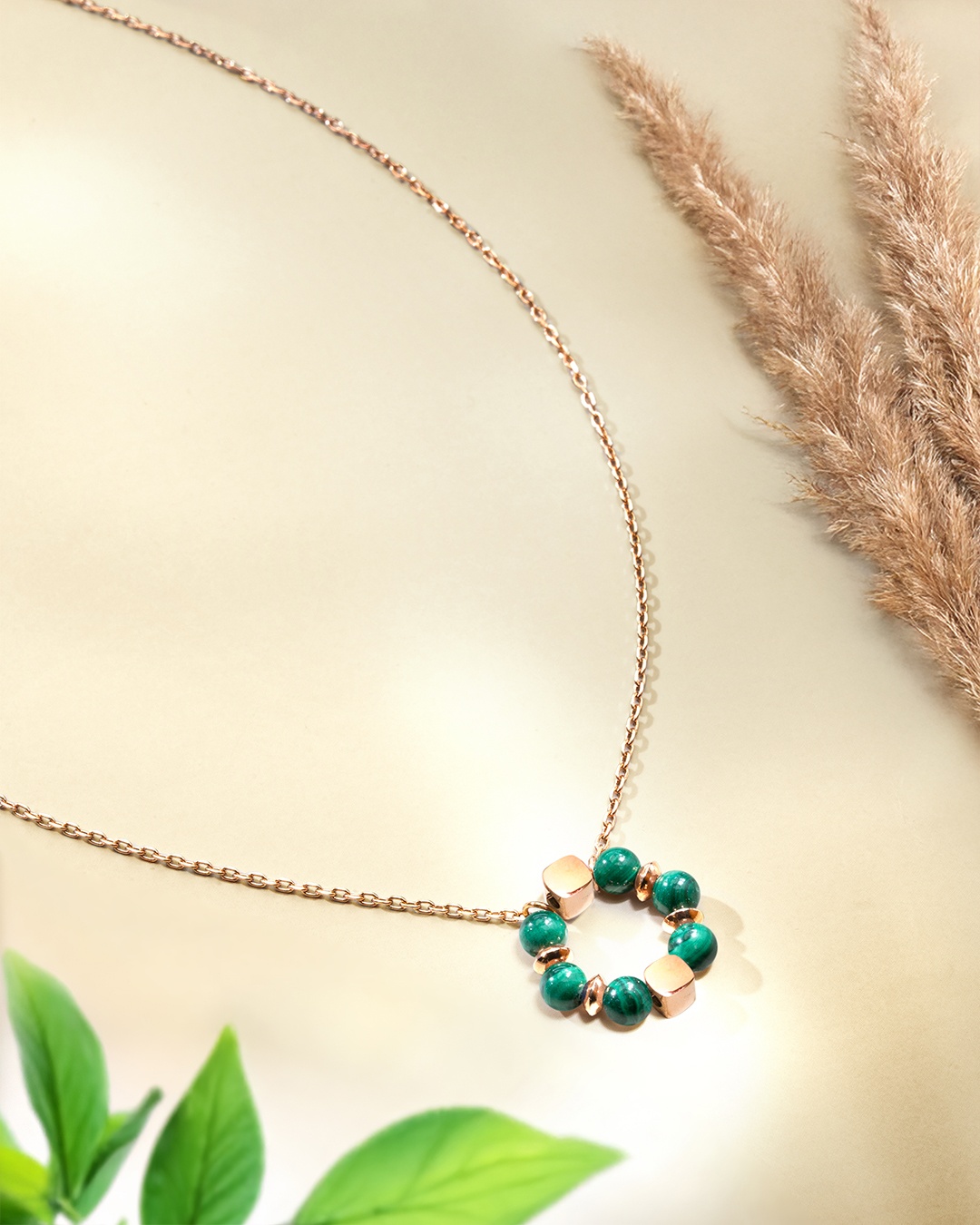 Ciondolo Malachite Umbrinia