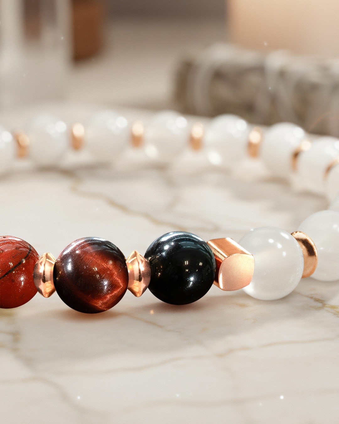 Bracciale Litoterapia Chakra della radice