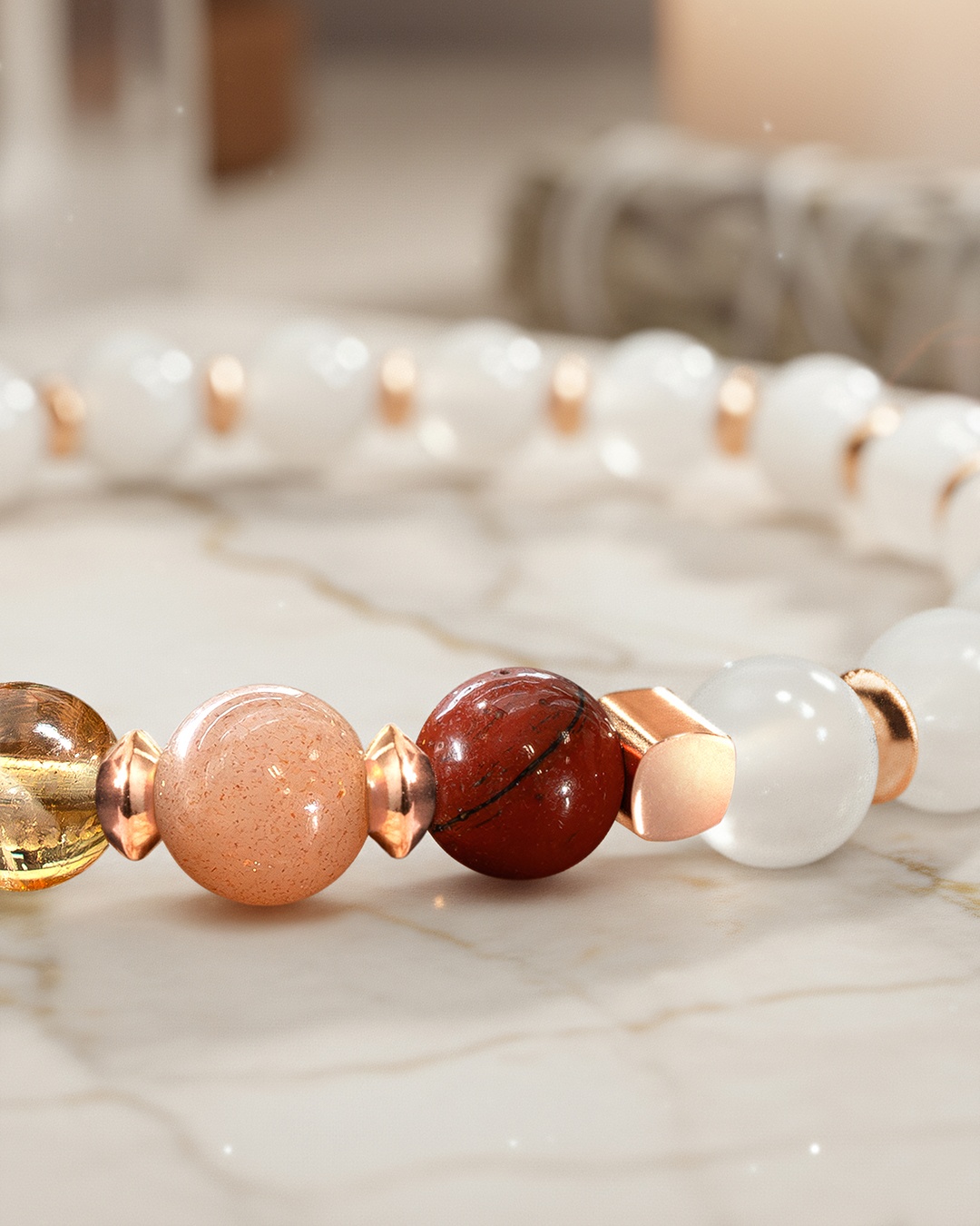 Bracciale Litoterapia 7 Chakra Equilibrio