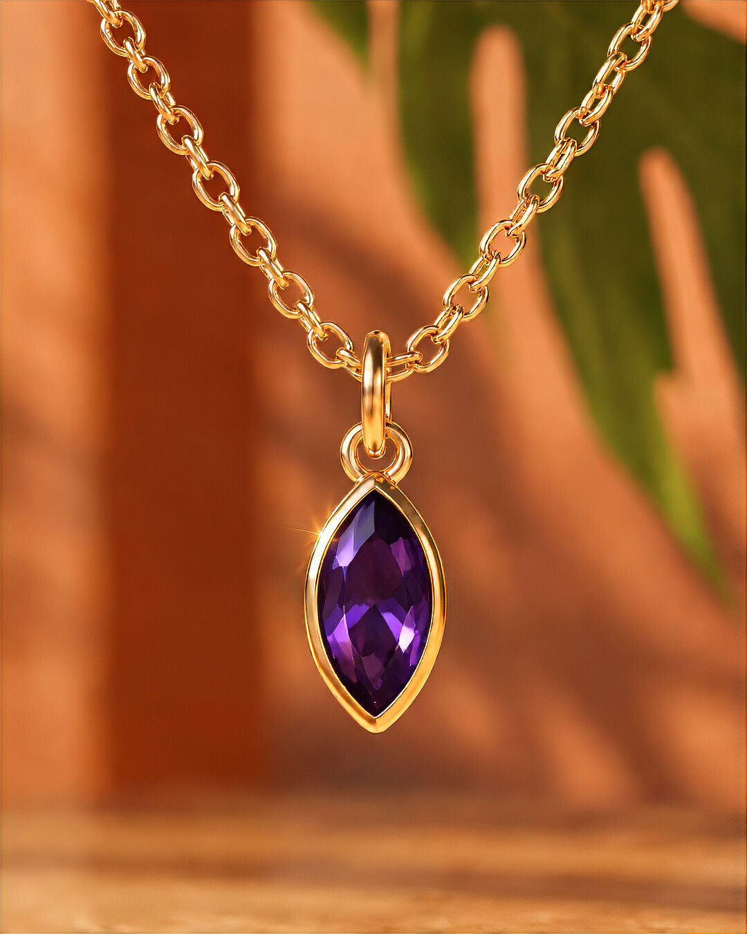 Ciondolo Zircone viola Orviettina