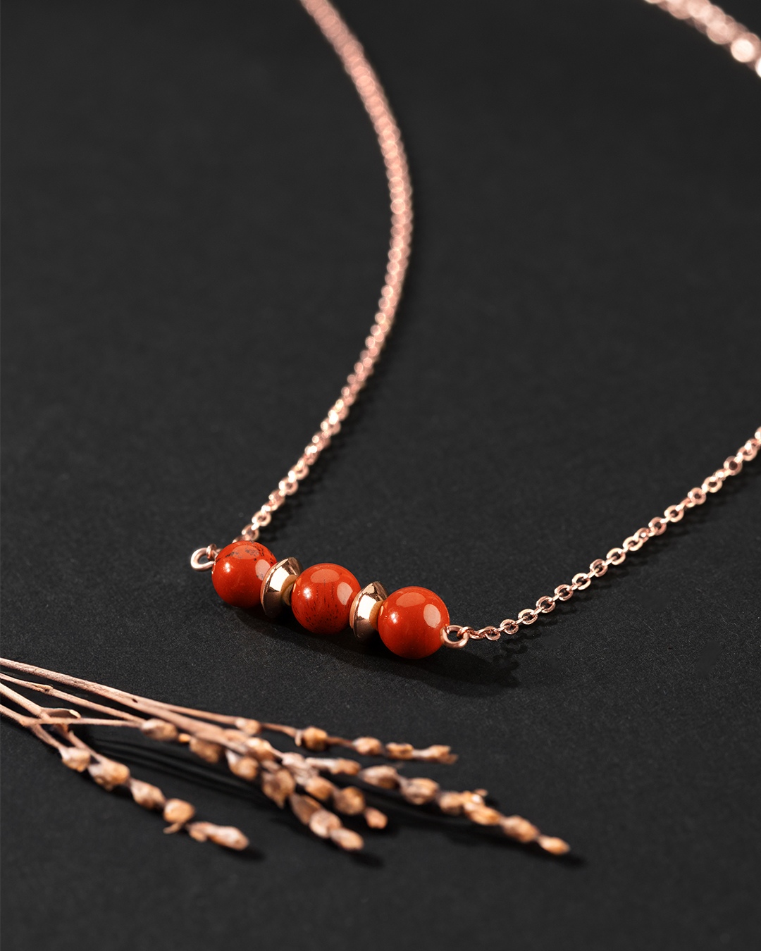 Ciondolo Diaspro rosso Spoletina