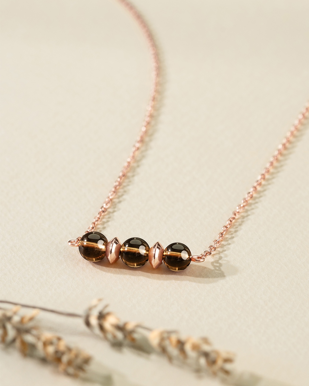 Ciondolo Quarzo fumé Catanina