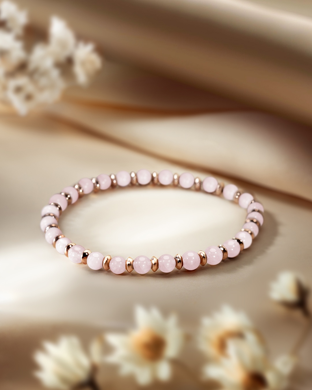 Bracciale Quarzo rosa Comissito